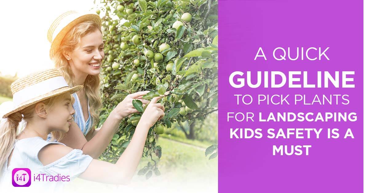 A Quick Guideline to Pick Plants for Landscaping – Kids Safety is a Must